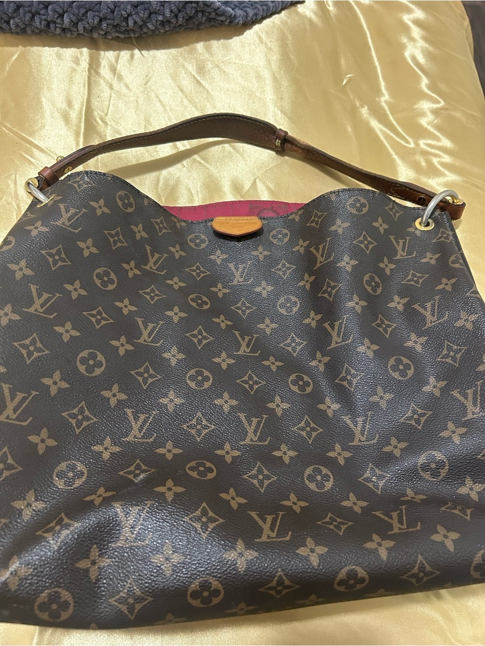Louis Vuitton Monogram Graceful MM Pivoine